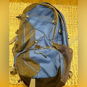 Blue and Gray Karrimor Men's Backpack Day Pack